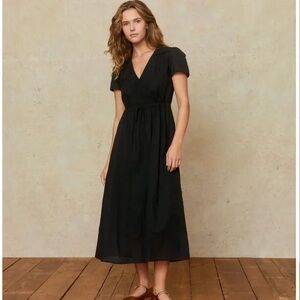 Christy Dawn Dawn Dress - Black Midi Dress